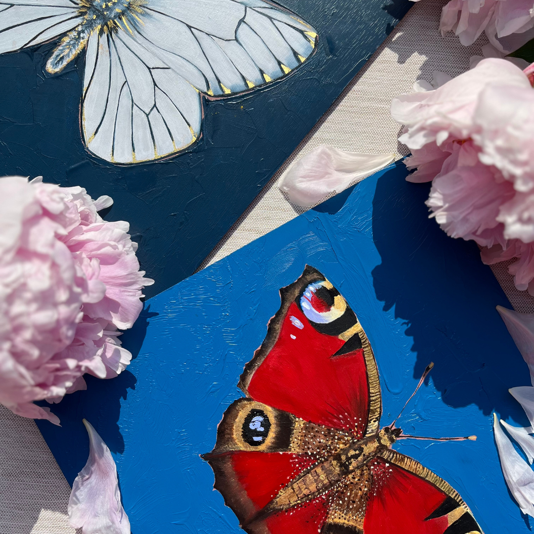 Butterflies on Oil