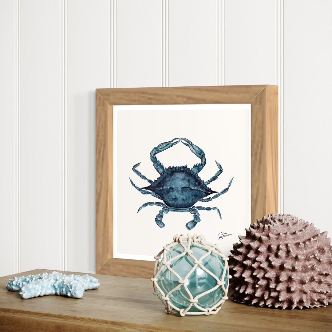 Azure Gem of the Shallows Mini Print