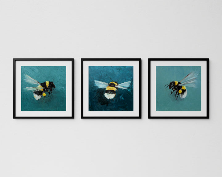 Bumble Bee Oil Fine Art Print