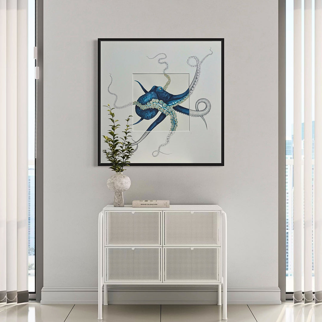 Opus of the Ocean|Original Mixed Media
