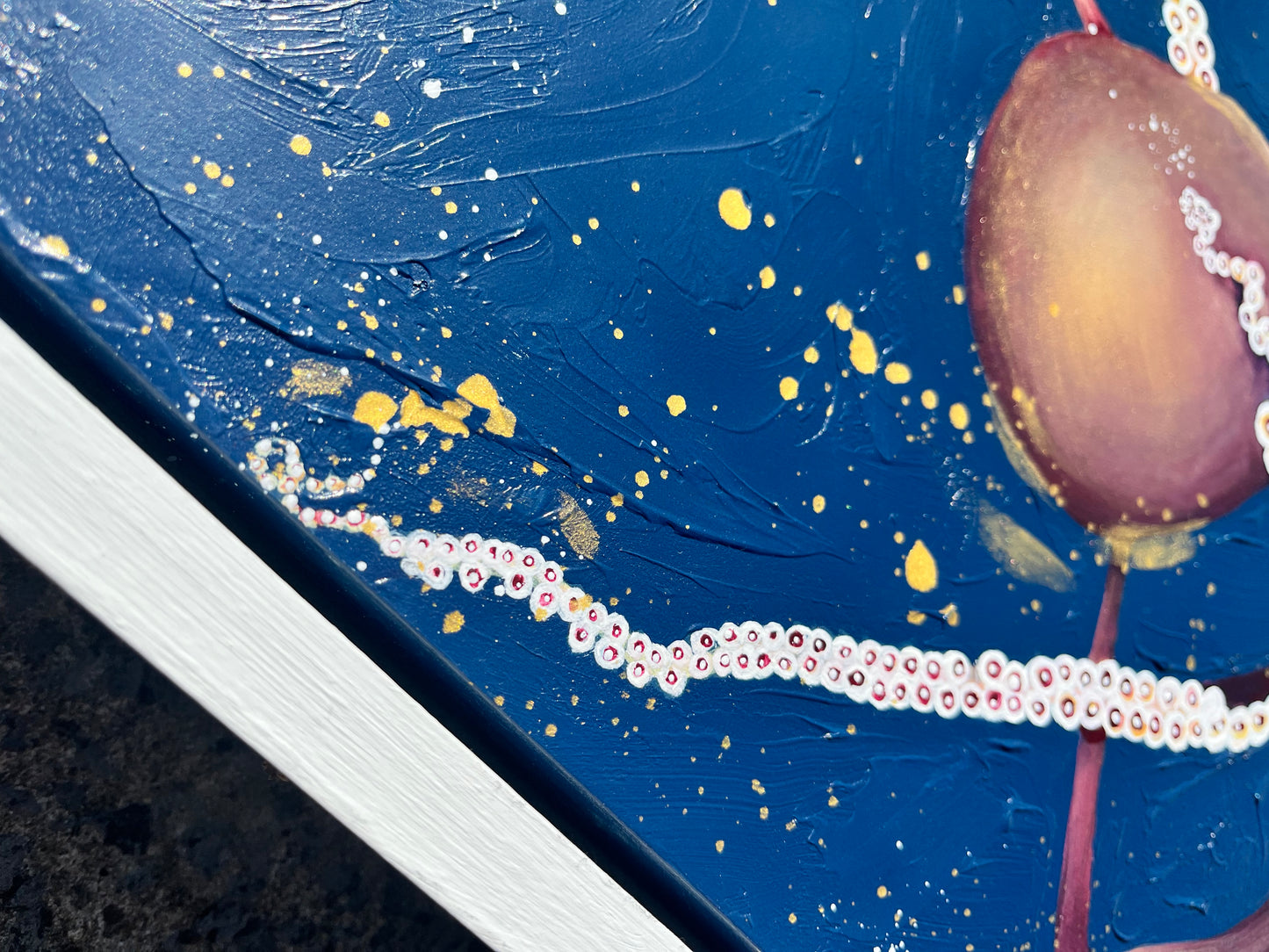 Oceanic Dance: A Contemporary Octopus Oil Painting