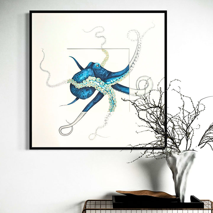 Opus of the Ocean|Original Mixed Media