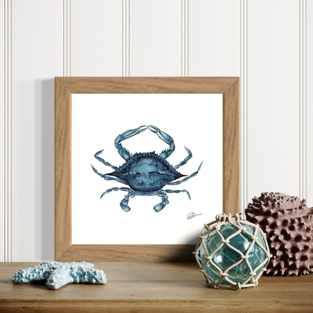 Azure Gem of the Shallows Mini Print