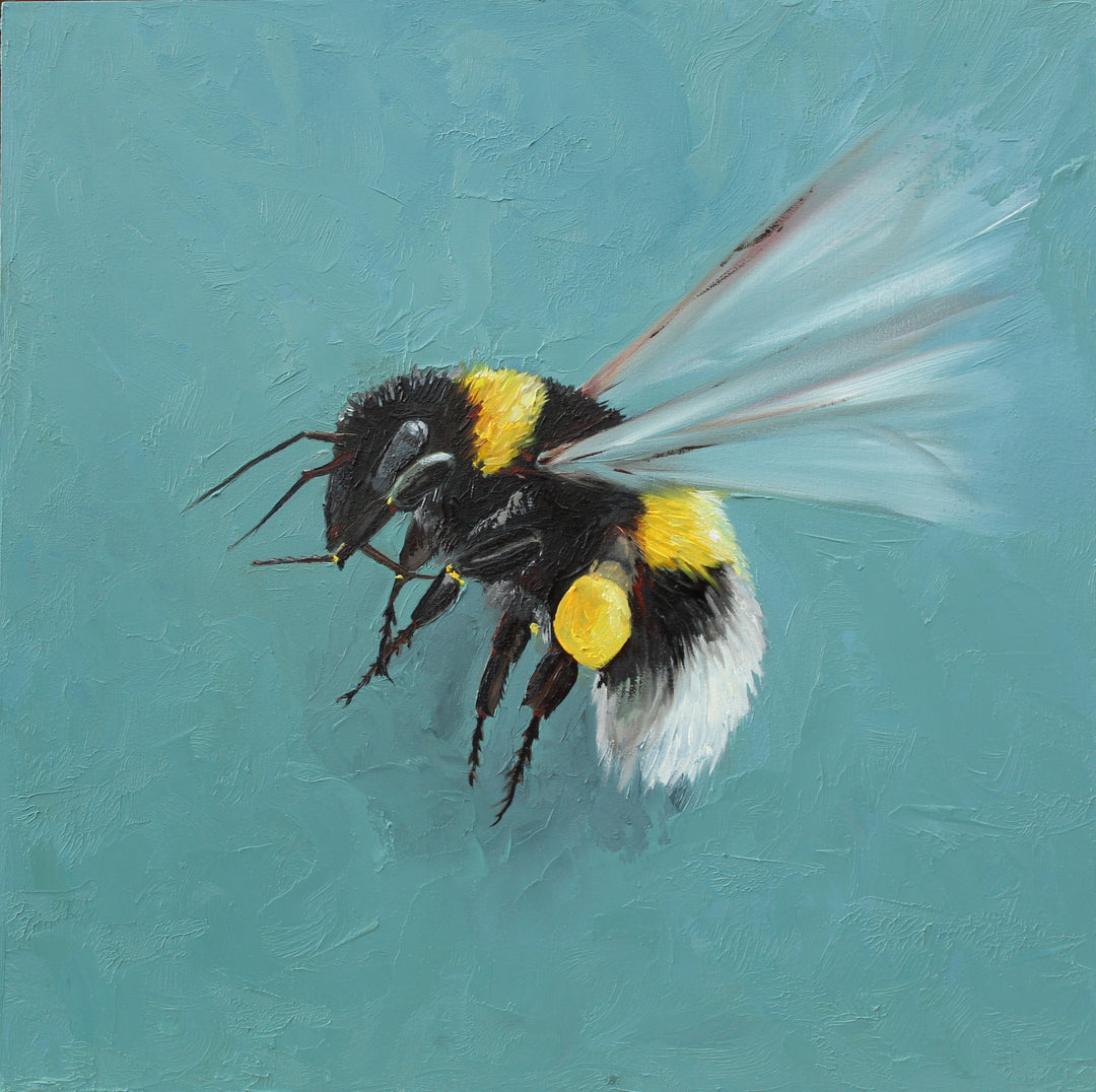Bumble Bee Oil Fine Art Print