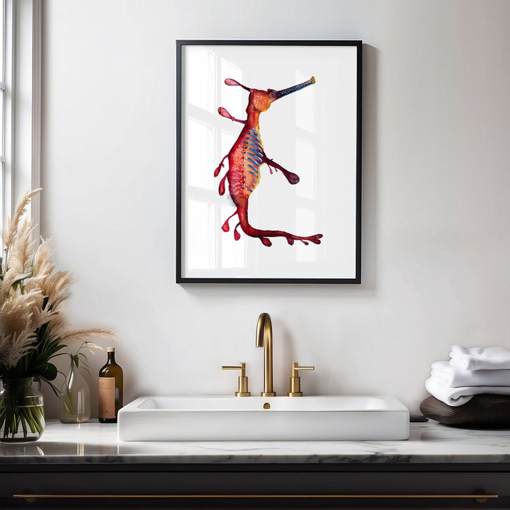 Weedy Sea Dragon Fine Art Print | Premium Collection