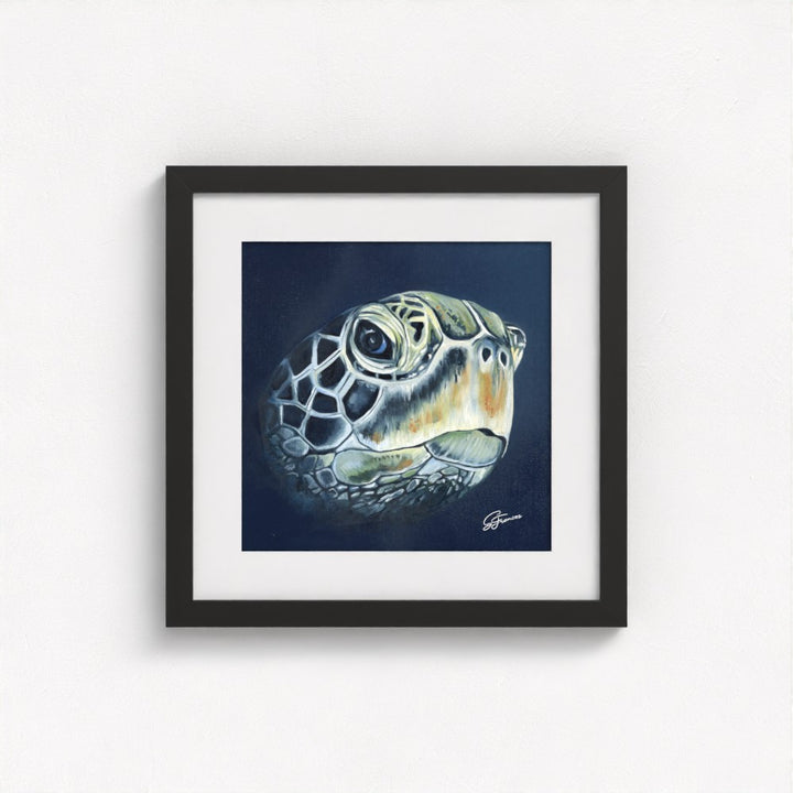 Turtle Head Fine Art Print | Premium Collection