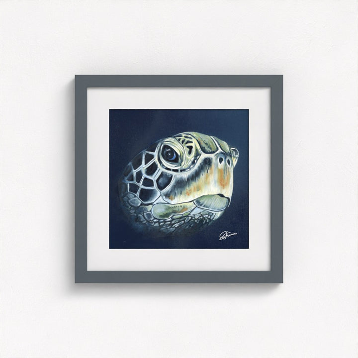 Turtle Head Fine Art Print | Premium Collection