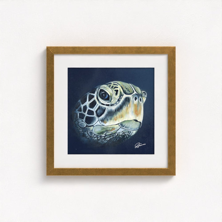 Turtle Head Fine Art Print | Premium Collection