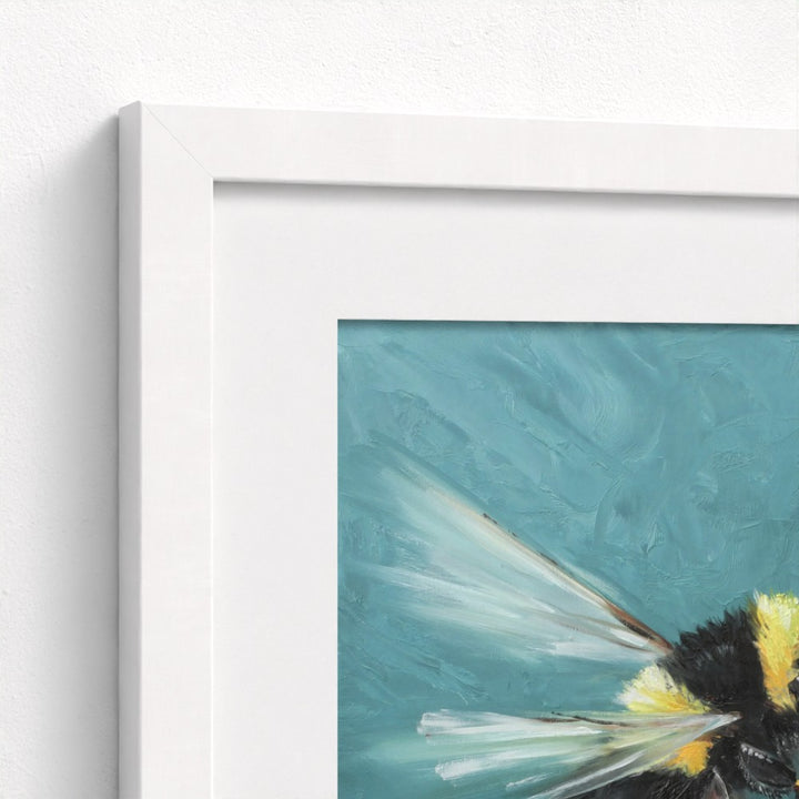 Bumblebee in Flight Fine Art Print | Premium Collection