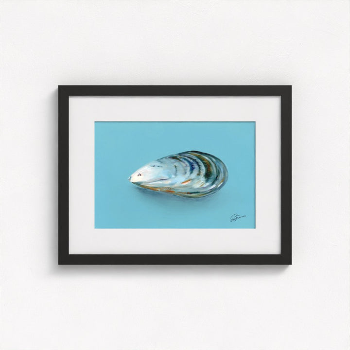 Mussel in Oil Fine Art Print | Premium Collection