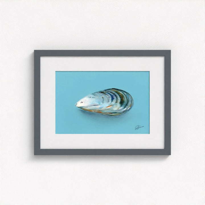 Mussel in Oil Fine Art Print | Premium Collection