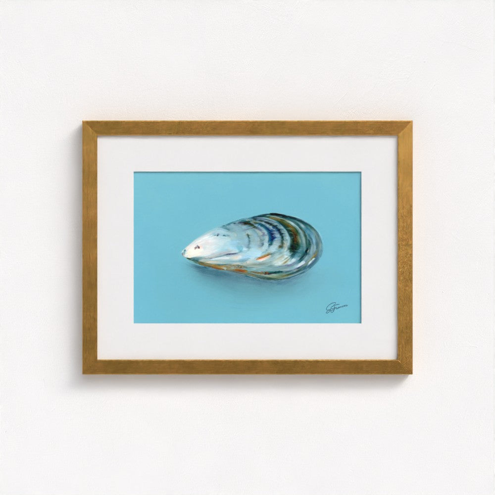 Mussel in Oil Fine Art Print | Premium Collection