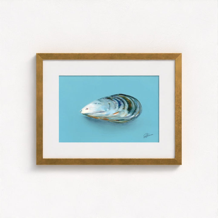 Mussel in Oil Fine Art Print | Premium Collection