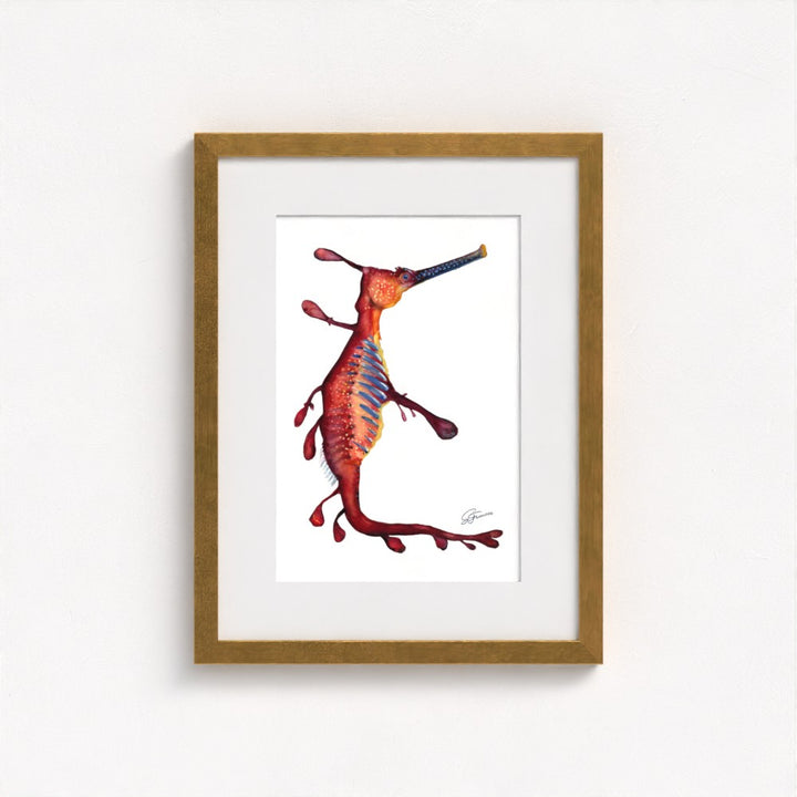 Weedy Sea Dragon Fine Art Print | Premium Collection