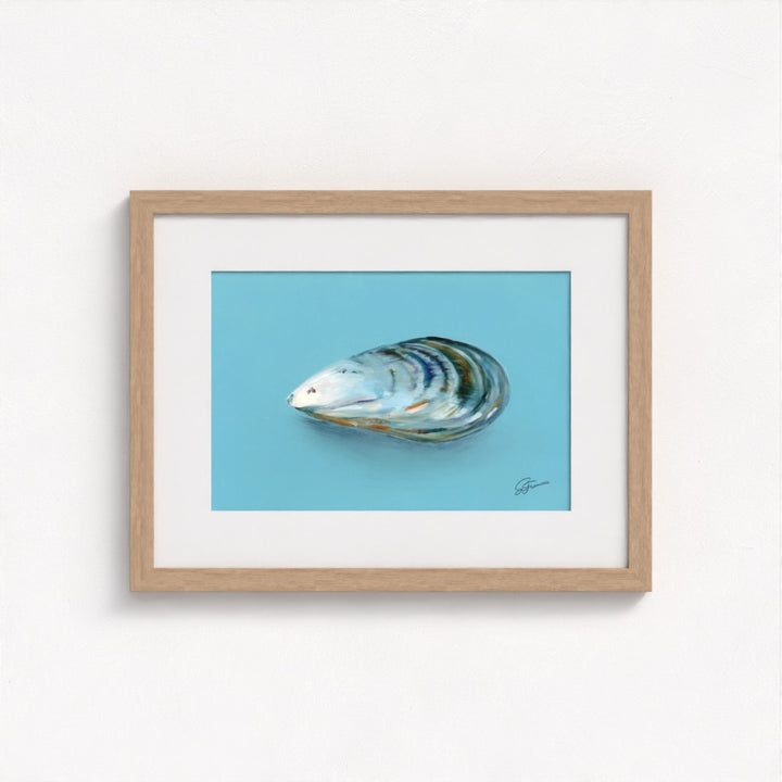 Mussel in Oil Fine Art Print | Premium Collection