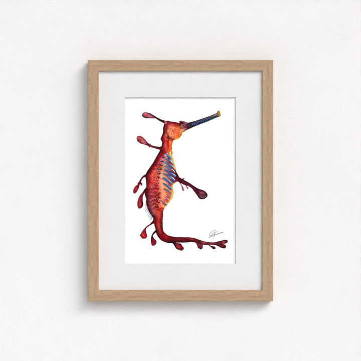 Weedy Sea Dragon Fine Art Print | Premium Collection