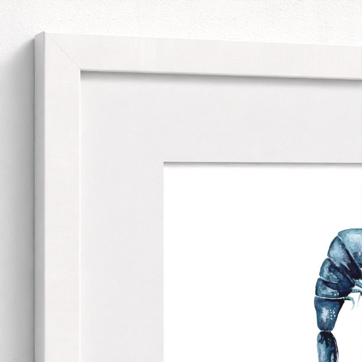 close up detail of frame ( white)