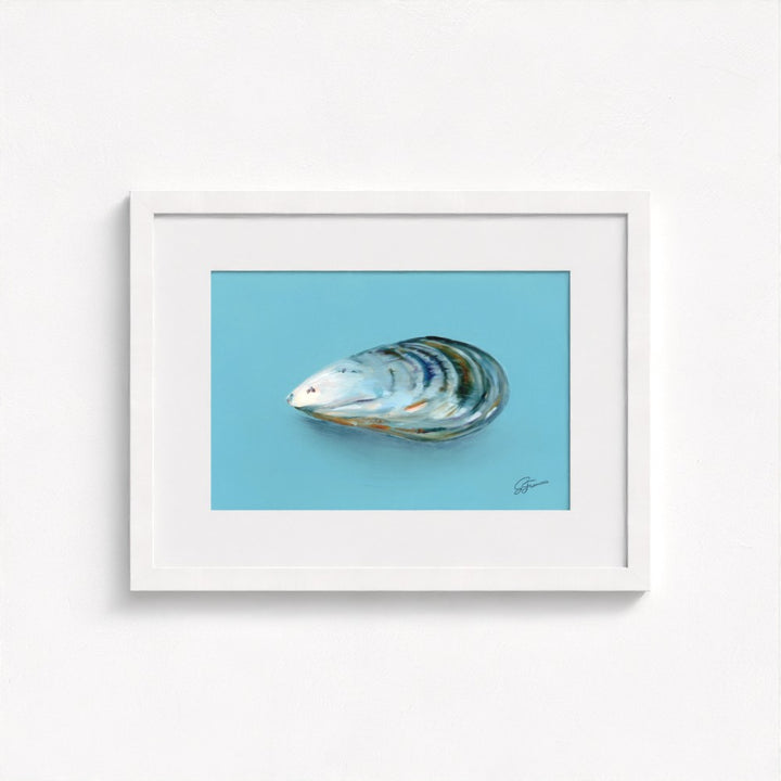 Mussel in Oil Fine Art Print | Premium Collection