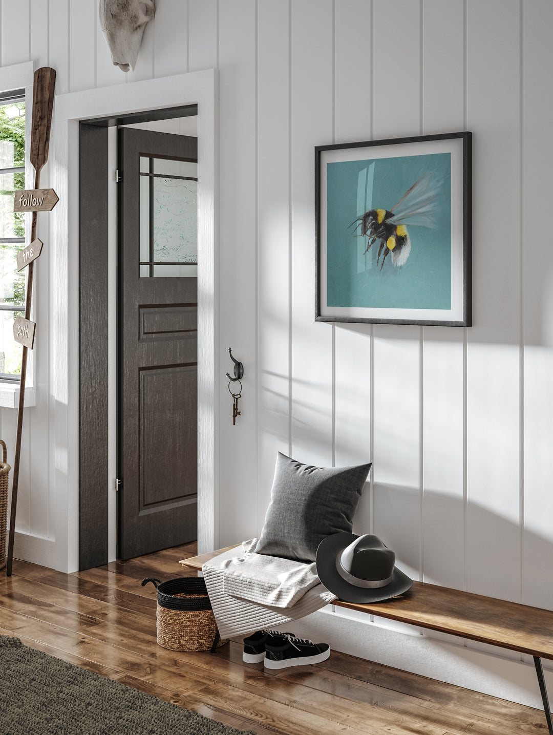 Bumble Bee Oil Fine Art Print