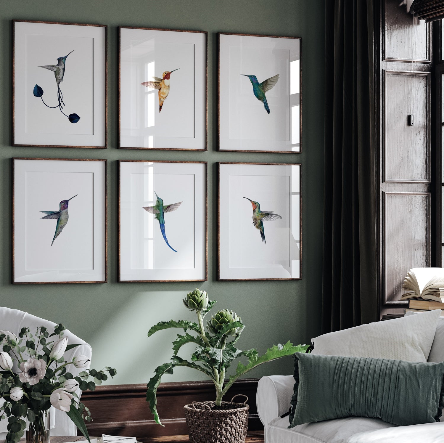 Iridescent Hummingbird Fine Art Collection