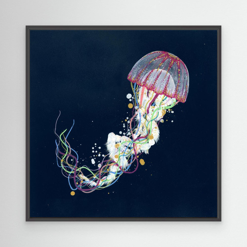 'Pulse' Jellyfish Canvas Print