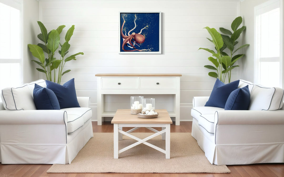 Oceanic Grace Octopus Original Oil