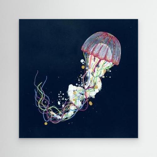 'Pulse' Jellyfish Canvas Print
