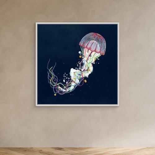 'Pulse' Jellyfish Canvas Print