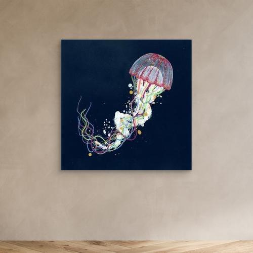 'Pulse' Jellyfish Canvas Print
