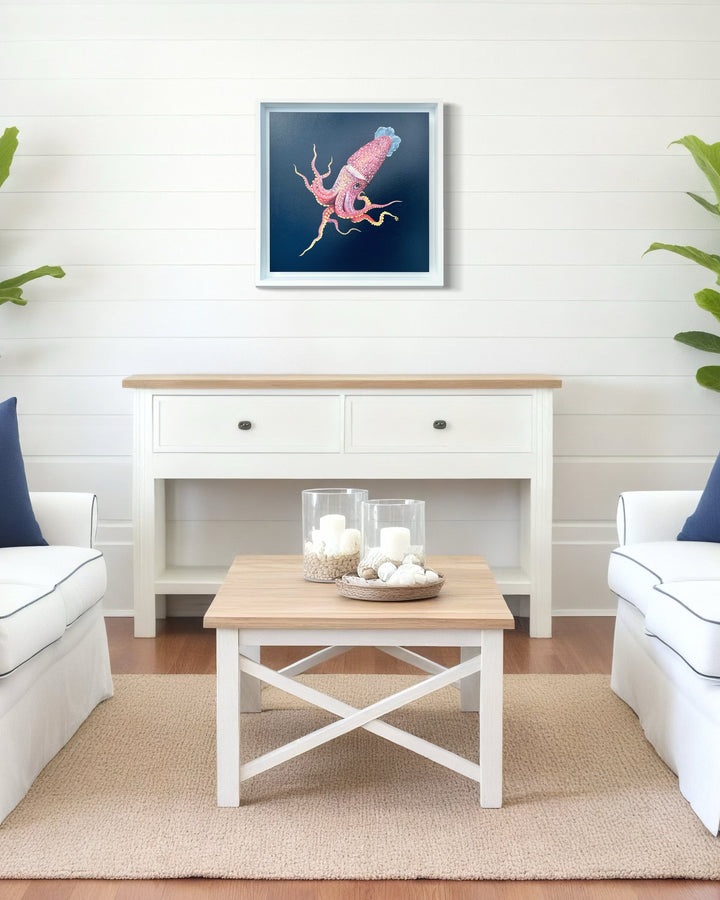 "Jewel of the Depths" – Original Acrylic Painting| Contemporary Coastal Art