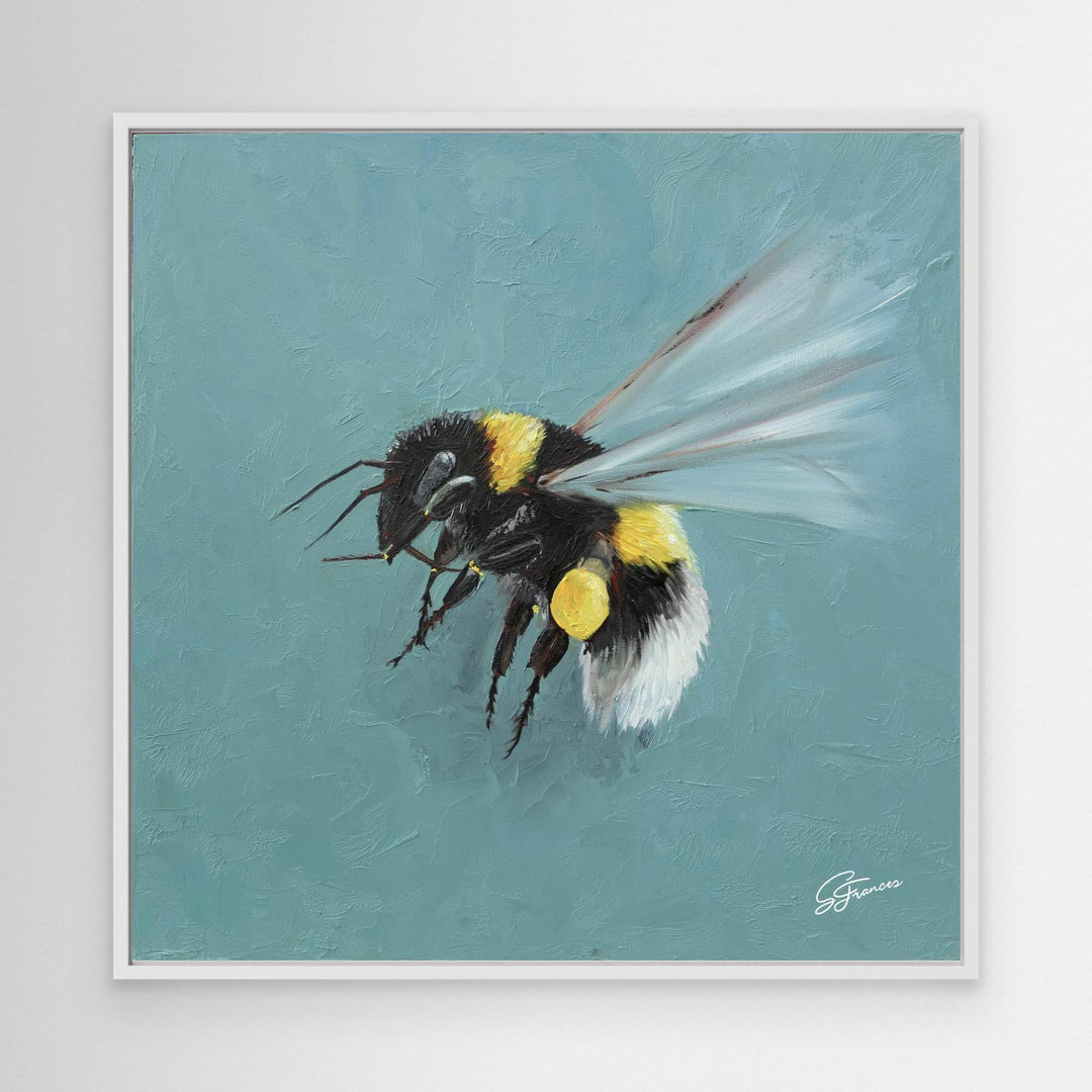 Bumbles in Flight III – Canvas Print