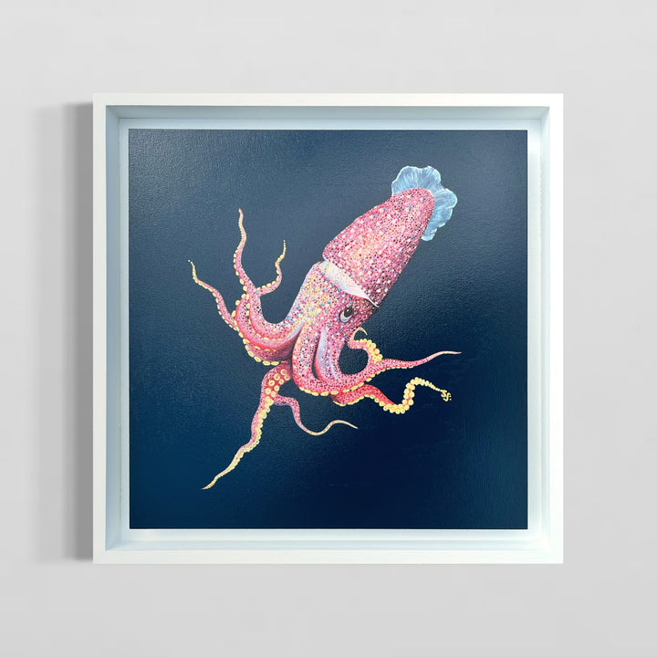 "Jewel of the Depths" – Original Acrylic Painting| Contemporary Coastal Art