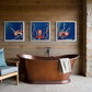Oceanic Dance: A Contemporary Octopus Oil Painting