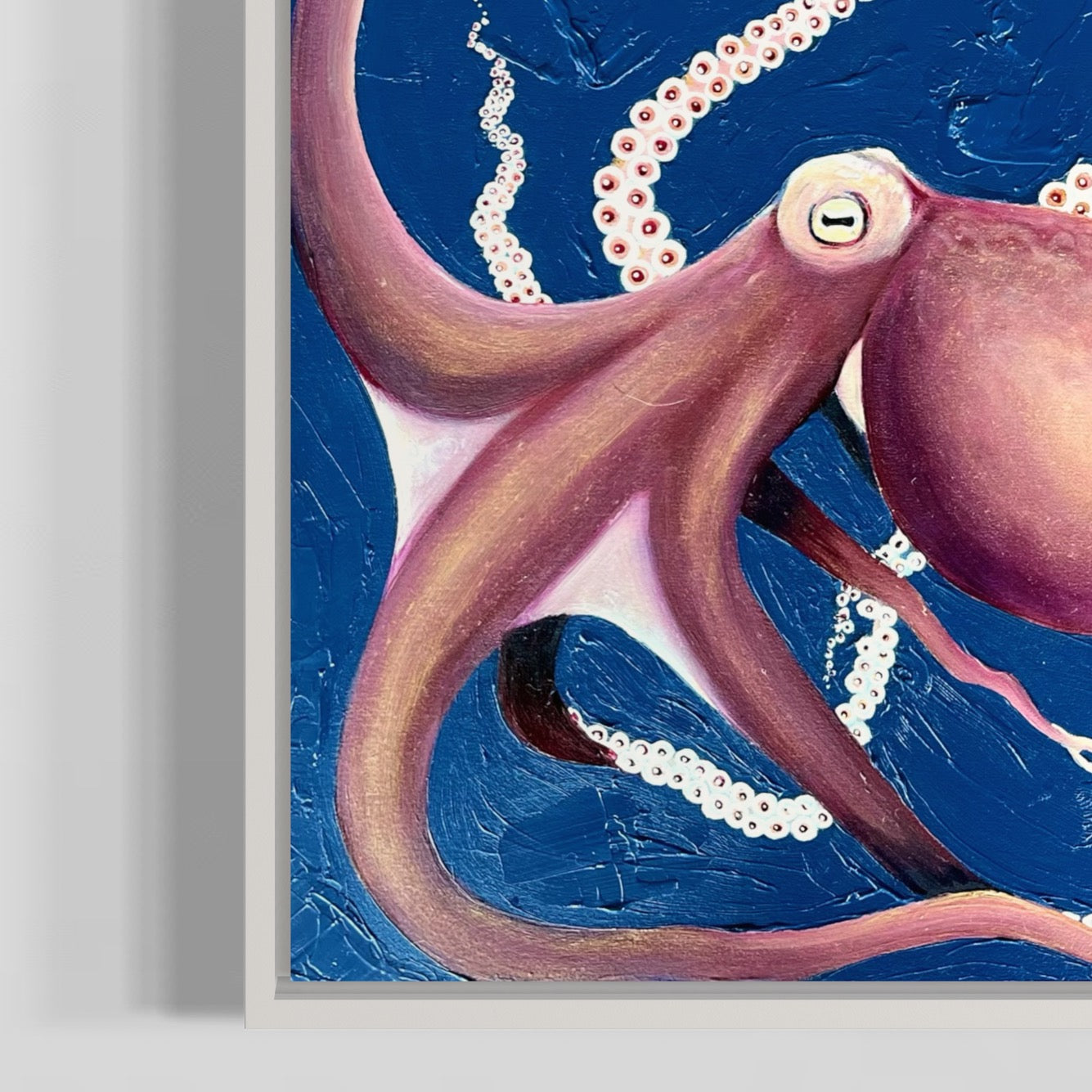 Oceanic Grace Octopus Original Oil