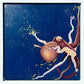 Oceanic Dance: A Contemporary Octopus Oil Painting
