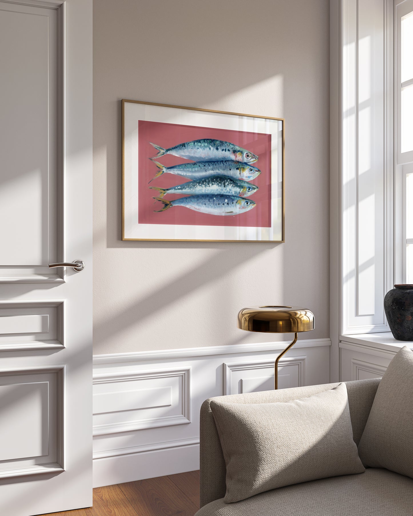 Sardines on Oil Fine Art Print