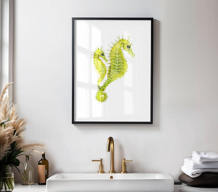Spiny Seahorse Fine Art Print | Premium Collection