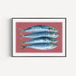 Sardines on Oil Fine Art Print