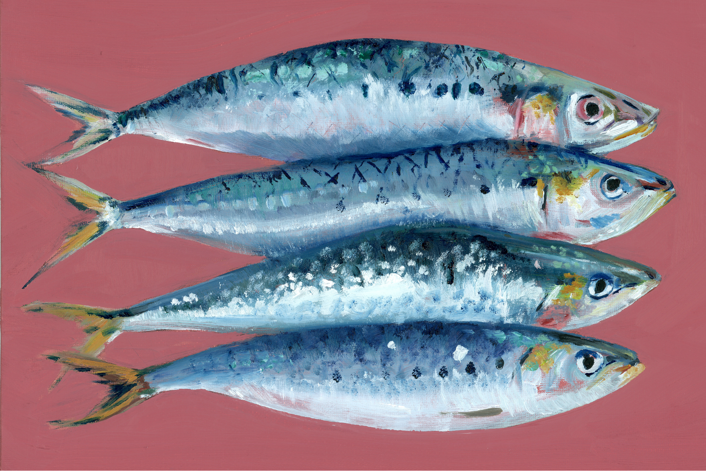 Sardines on Oil Fine Art Print