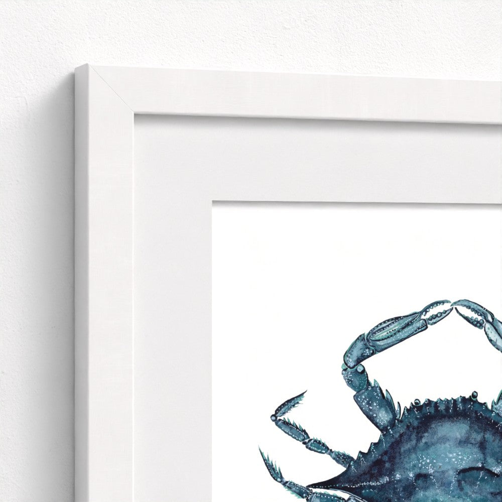 close up of frame ( crab print)