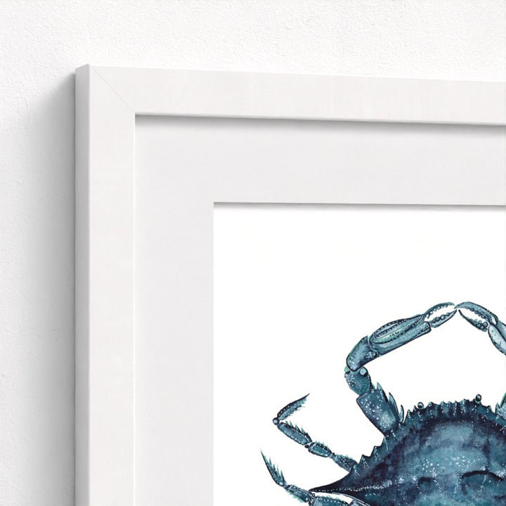 close up of frame ( crab print)
