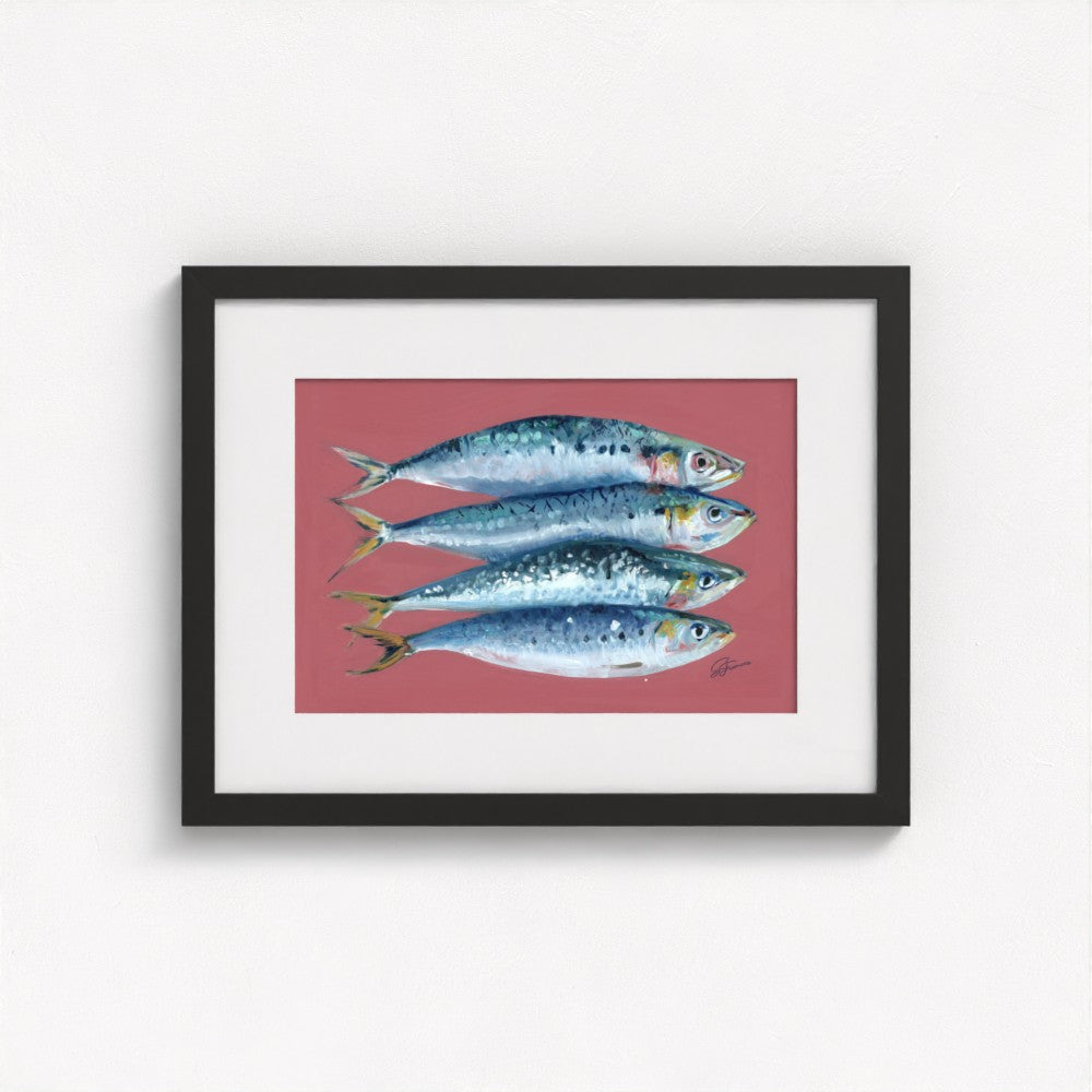 Sardines in Oil Fine Art Print | Premium Collection