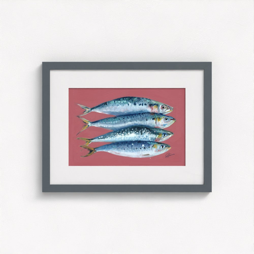 Sardines in Oil Fine Art Print | Premium Collection
