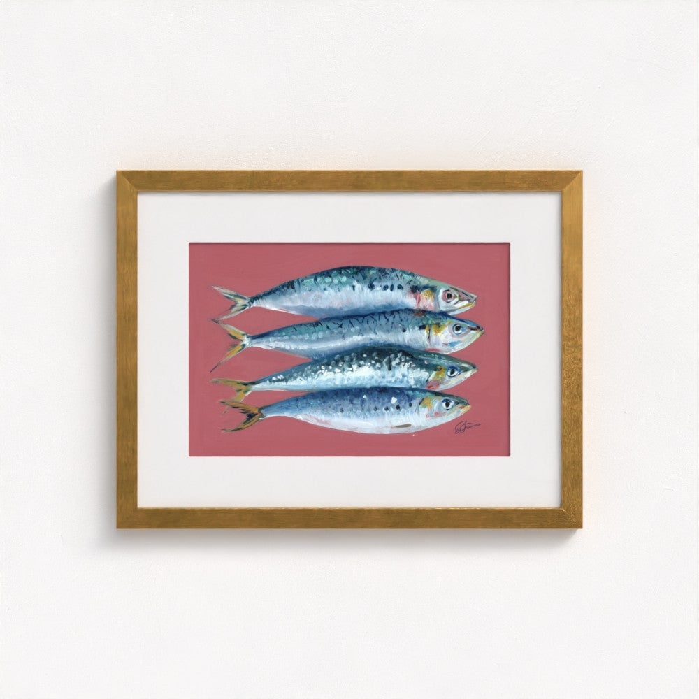 Sardines in Oil Fine Art Print | Premium Collection