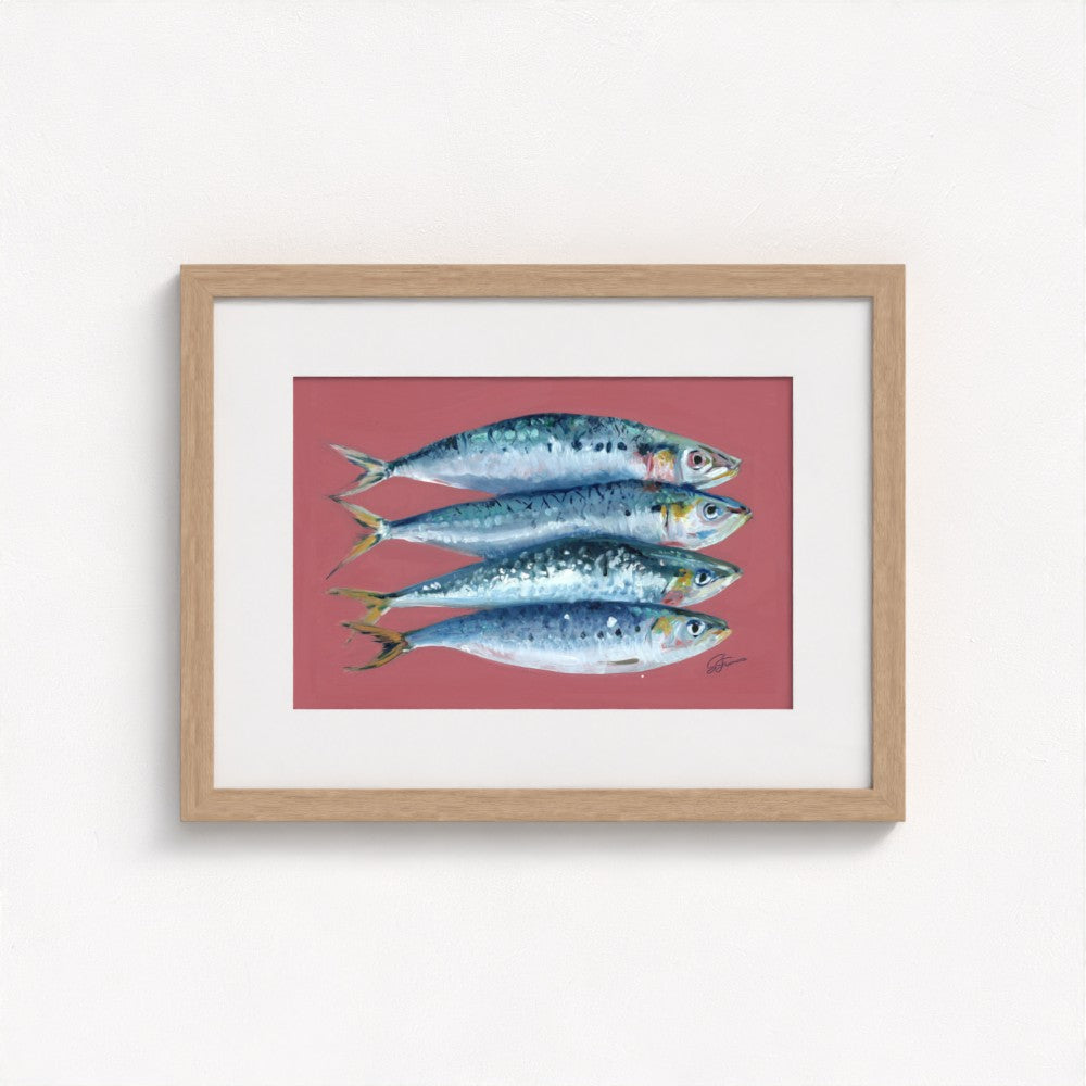 Sardines in Oil Fine Art Print | Premium Collection