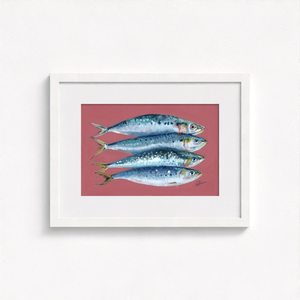 Sardines in Oil Fine Art Print | Premium Collection