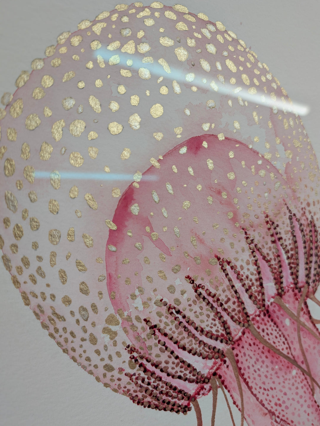 Empress Lumina Jellyfish Original Mixed Media