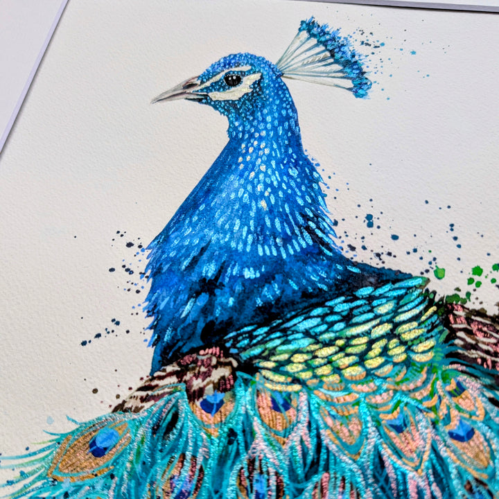 close up of art shimmer