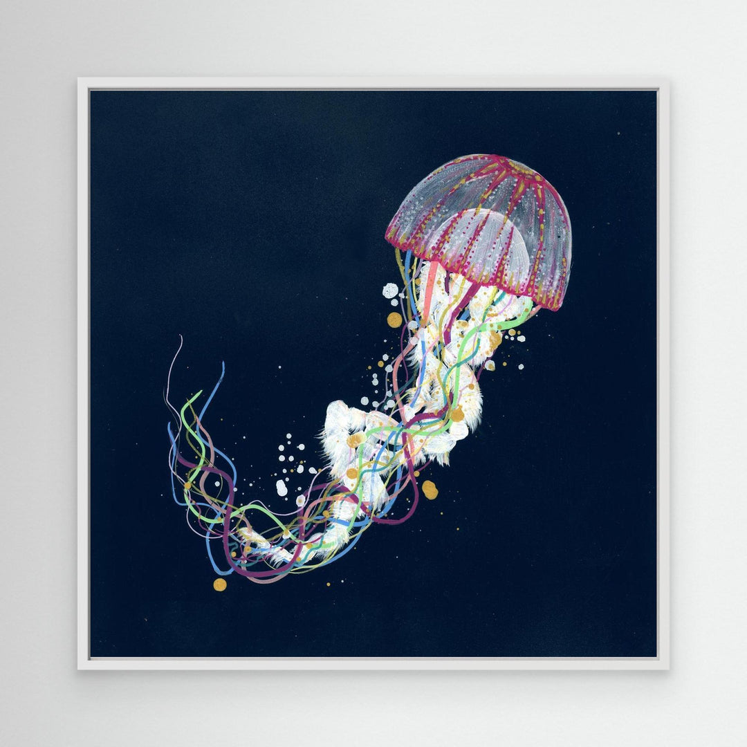 'Pulse' Jellyfish Canvas Print