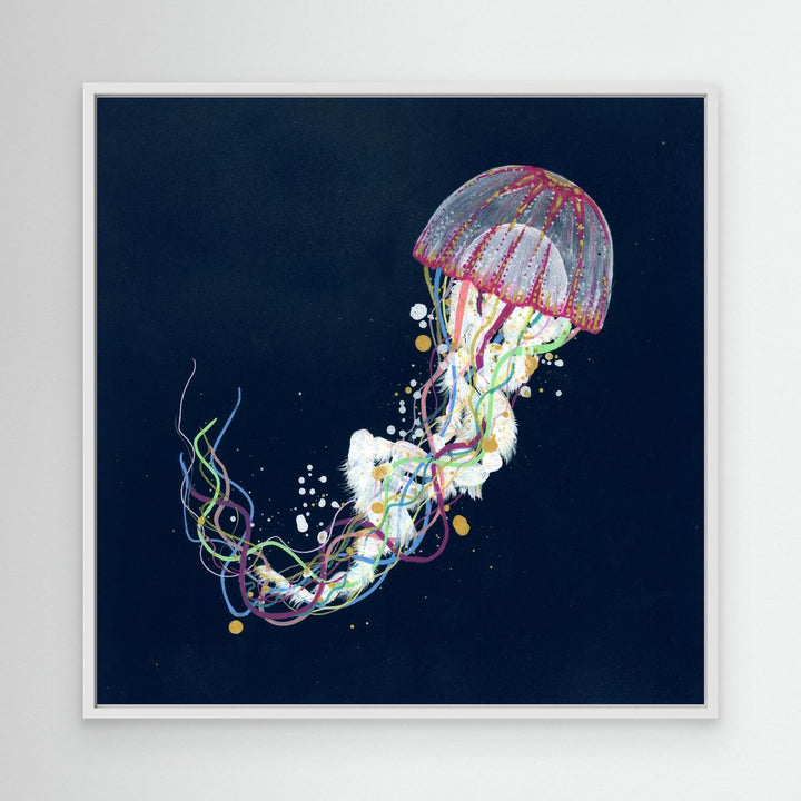 'Pulse' Jellyfish Canvas Print